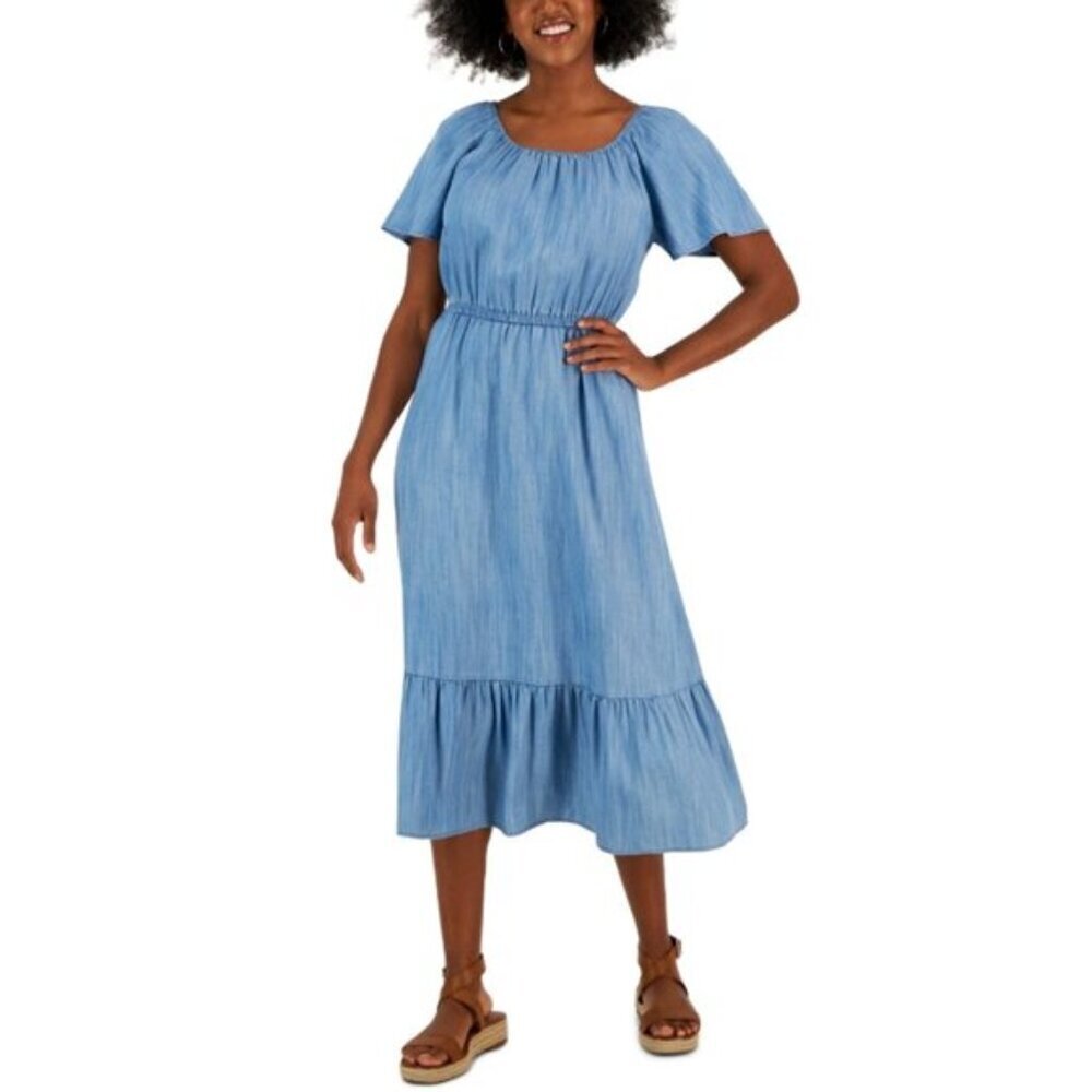 Style & Co. Blue Maxi Dress